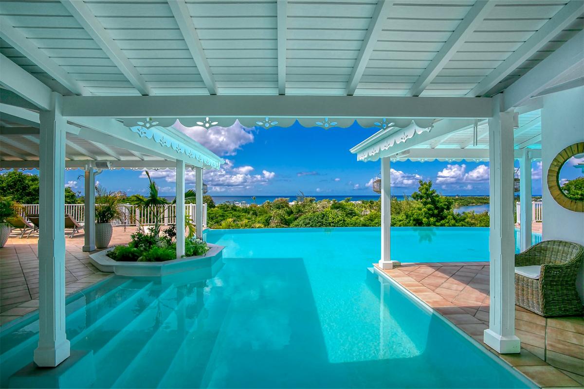 Villa for rent in St Martin - The pool